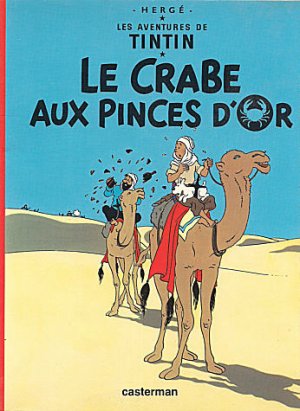 couverture, jaquette Tintin (Les aventures de) 1  - Le Crabe aux pinces d'orSpéciale Total (casterman bd) BD