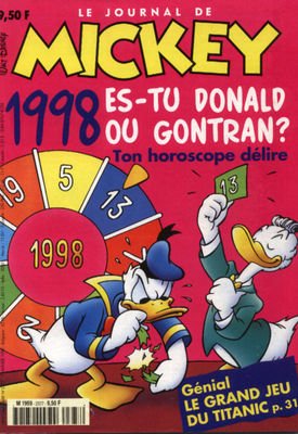 couverture, jaquette Le journal de Mickey 2377  - 2377 (Disney) Magazine