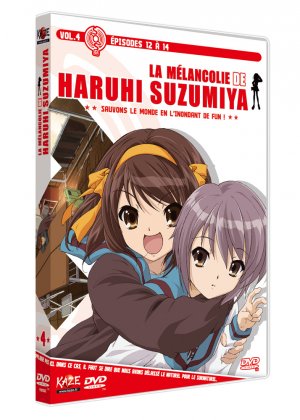 couverture, jaquette La Mélancolie de Haruhi Suzumiya 4 Unité  -  VO/VF (Kaze) Série TV animée