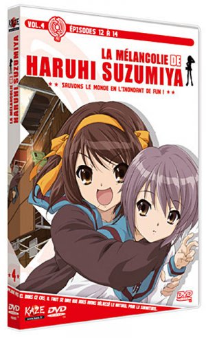 couverture, jaquette La Mélancolie de Haruhi Suzumiya 4 Collector (Kaze) Série TV animée