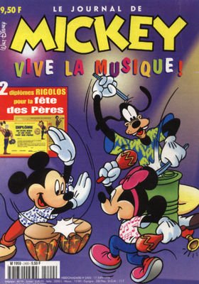 couverture, jaquette Le journal de Mickey 2400  - 2400 (Disney) Magazine