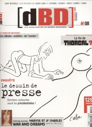 couverture, jaquette dBD 8  - 8 (DBD) Magazine