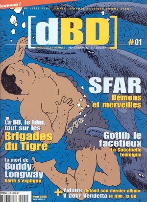 couverture, jaquette dBD 1  - 1 (DBD) Magazine