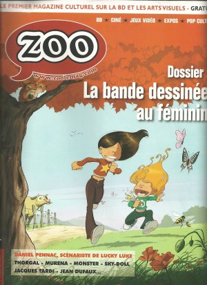 couverture, jaquette Zoo le mag 28  - La bande dessinée au féminin (Zoo) Magazine