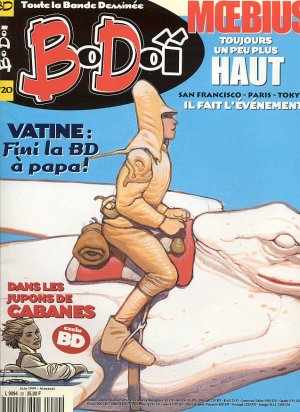 couverture, jaquette Bodoï 20  - Moebius : toujours un peu plus haut (LZ Publications) Magazine
