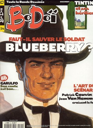 couverture, jaquette Bodoï 24  - Faut-il sauver le soldat Blueberry ? (LZ Publications) Magazine