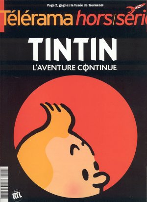 couverture, jaquette Télérama hors série 2  - Tintin, l'aventure continueHors série (Télérama) Magazine