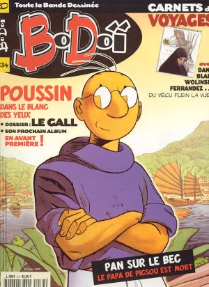 couverture, jaquette Bodoï 34  - Poussin dans le blanc des yeux (LZ Publications) Magazine