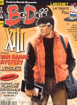 couverture, jaquette Bodoï 35  - XIII - Van Hamme mystery (LZ Publications) Magazine