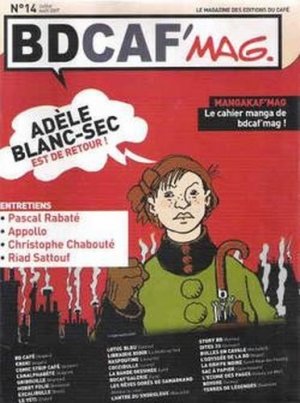 couverture, jaquette Bdcaf' mag 14  - 14 (Les éditions du Café) Magazine