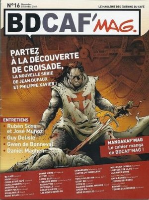 couverture, jaquette Bdcaf' mag 16  - 16 (Les éditions du Café) Magazine