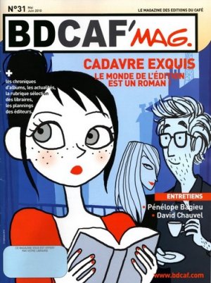 Bdcaf' mag 31 - Cadavre exquis - Le monde de l'édition est un roman !
