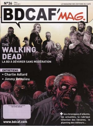 Bdcaf' mag 36 - The Walking Dead : La BD à dévorer sans modération