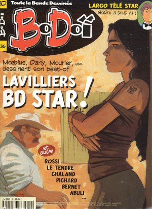 couverture, jaquette Bodoï 36  - Lavilliers, BD star ! (LZ Publications) Magazine