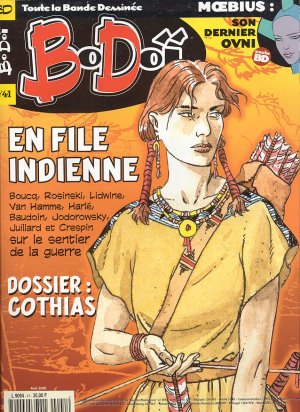 couverture, jaquette Bodoï 41  - En file indienne (LZ Publications) Magazine