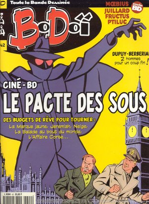 couverture, jaquette Bodoï 42  - Ciné-Bd : le pacte des sous (LZ Publications) Magazine