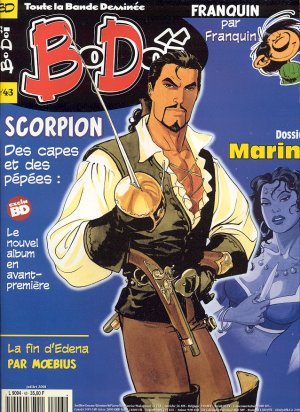 couverture, jaquette Bodoï 43  - Scorpion : des capes et des pépées (LZ Publications) Magazine