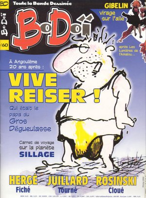 couverture, jaquette Bodoï 60  - Vive Reiser (LZ Publications) Magazine