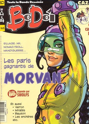 couverture, jaquette Bodoï 63  - Les paris gagnants de Morvan (LZ Publications) Magazine
