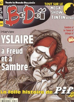 couverture, jaquette Bodoï 66  - Yslaire à Freud et à cendres (LZ Publications) Magazine