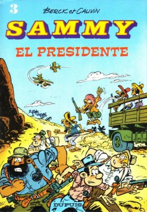 couverture, jaquette Sammy 3  - El presidenteRéédition (dupuis) BD
