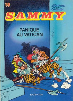 couverture, jaquette Sammy 18  - Panique au Vatican (dupuis) BD