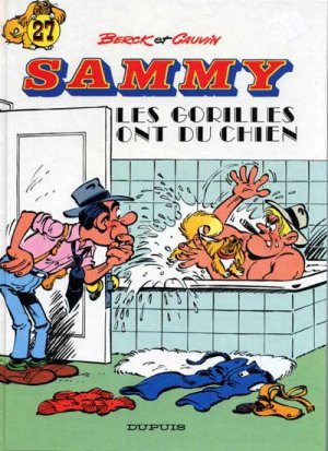 couverture, jaquette Sammy 27  - Les gorilles ont du chien (dupuis) BD