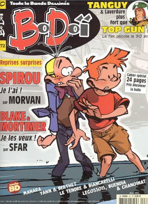 couverture, jaquette Bodoï 72  - Reprises surprises (LZ Publications) Magazine