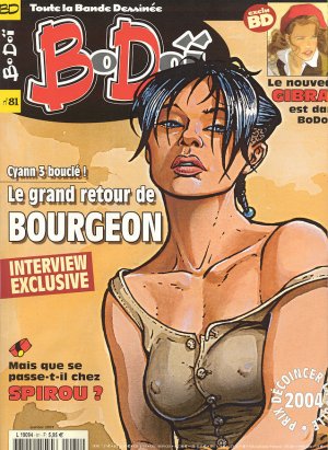 couverture, jaquette Bodoï 81  - Le grand retour de Bourgeon (LZ Publications) Magazine