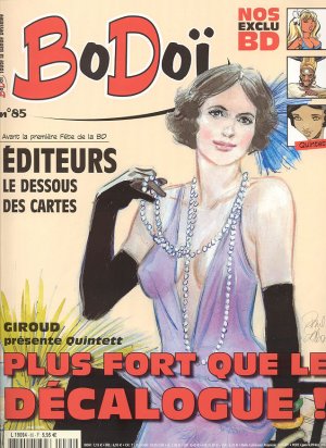 couverture, jaquette Bodoï 85  - Giroud présente Quintett : plus fort que le décalogue (LZ Publications) Magazine