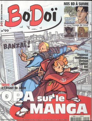couverture, jaquette Bodoï 99  - OPA sur le manga (LZ Publications) Magazine