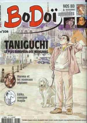couverture, jaquette Bodoï 108  - Taniguchi - le plus européen des Mangakas (LZ Publications) Magazine