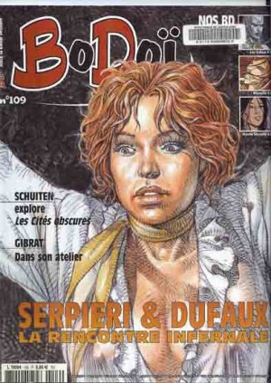 couverture, jaquette Bodoï 109  - Serpieri et Dufaux - la rencontre infernale (LZ Publications) Magazine