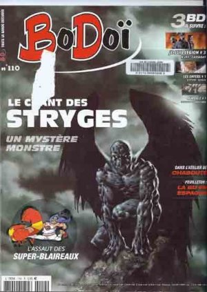 couverture, jaquette Bodoï 110  - Le chant des Stryges - un mystère monstre (LZ Publications) Magazine