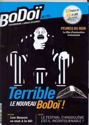couverture, jaquette Bodoï 115  - Peur(s) du noir (LZ Publications) Magazine