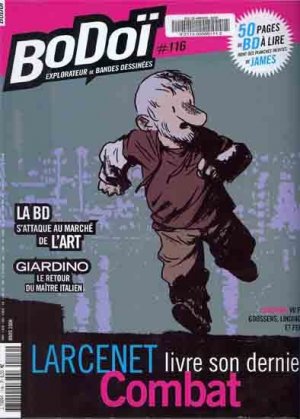 couverture, jaquette Bodoï 116  - Larcenet livre son dernier combat (LZ Publications) Magazine