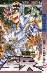 couverture, jaquette Saint Seiya - Les Chevaliers du Zodiaque 8  (Shueisha) Manga