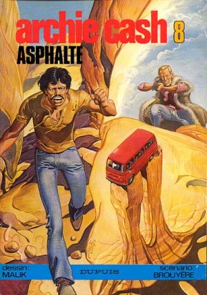 couverture, jaquette Archie Cash 8  - Asphalte (dupuis) BD