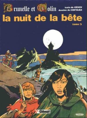 couverture, jaquette Brunelle et Colin 3  - La nuit de la bêtesimple 1981 (glénat bd) BD