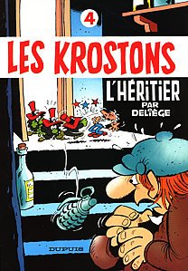 couverture, jaquette Les Krostons 4  - L'héritiersimple 1984 (dupuis) BD