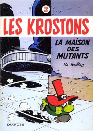 couverture, jaquette Les Krostons 2  - La maison des mutants (dupuis) BD