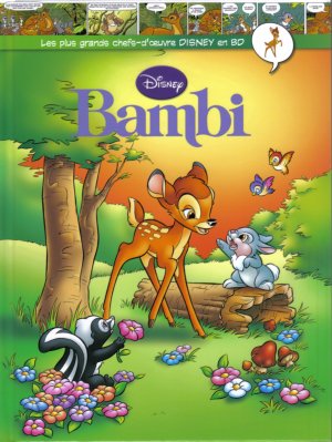 Les plus grands chefs-d'oeuvre Disney en BD 25 - Bambi