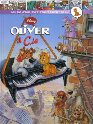 Les plus grands chefs-d'oeuvre Disney en BD 38 - Oliver & Cie