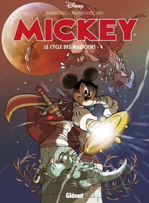 couverture, jaquette Mickey - Le cycle des magiciens 4  - 4 (Disney) BD