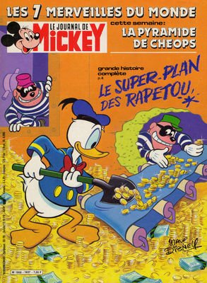 couverture, jaquette Le journal de Mickey 1637  - 1637 (Disney) Magazine