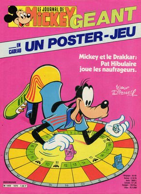 couverture, jaquette Le journal de Mickey 1670  - 1670 (Disney) Magazine