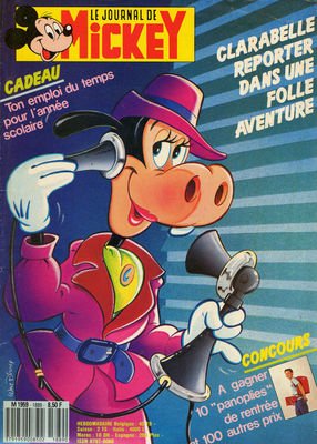 couverture, jaquette Le journal de Mickey 1889  - 1889 (Disney) Magazine
