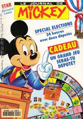 couverture, jaquette Le journal de Mickey 2126  - 2126 (Disney) Magazine