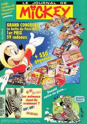couverture, jaquette Le journal de Mickey 2164  - 2164 (Disney) Magazine
