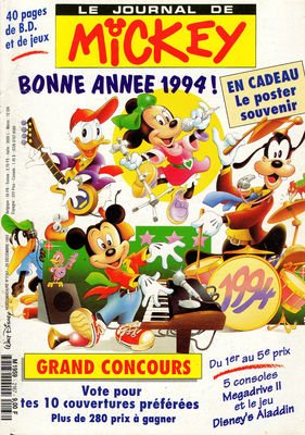 couverture, jaquette Le journal de Mickey 2167  - 2167 (Disney) Magazine